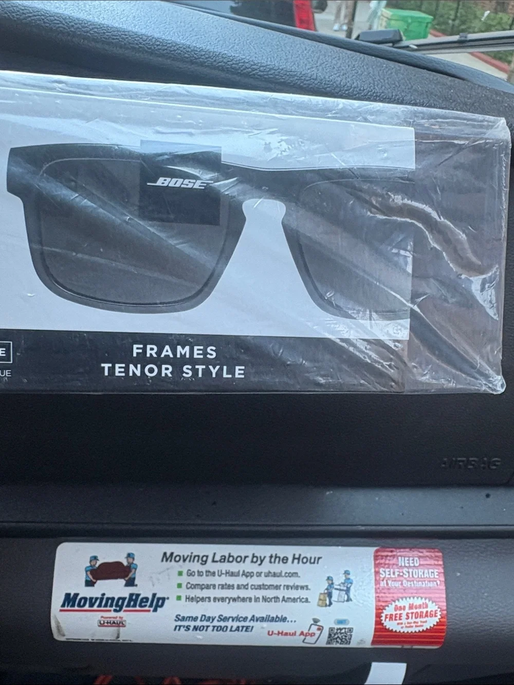 Bose Tenor Style Sunglasses — Black Frame, Dark Lenses
